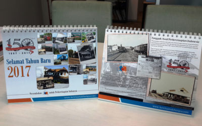 Kalender 150 Tahun Perkeretaapian Indonesia